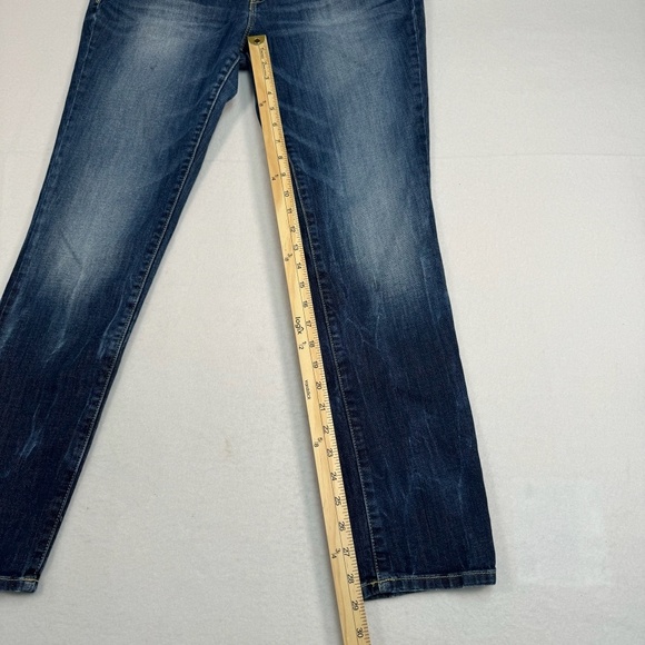 Decree Jeans Womens Juniors 15 Dark Blue Super Skinny Mid Rise - Picture 6 of 10